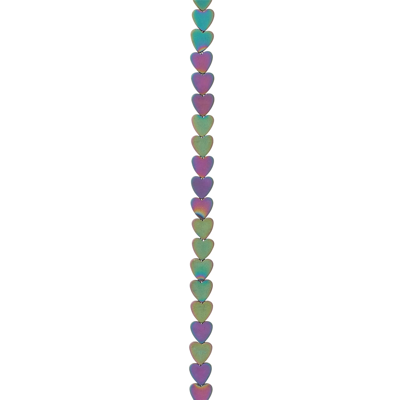 Multicolor Hematite Heart Beads, 4mm by Bead Landing&#x2122;